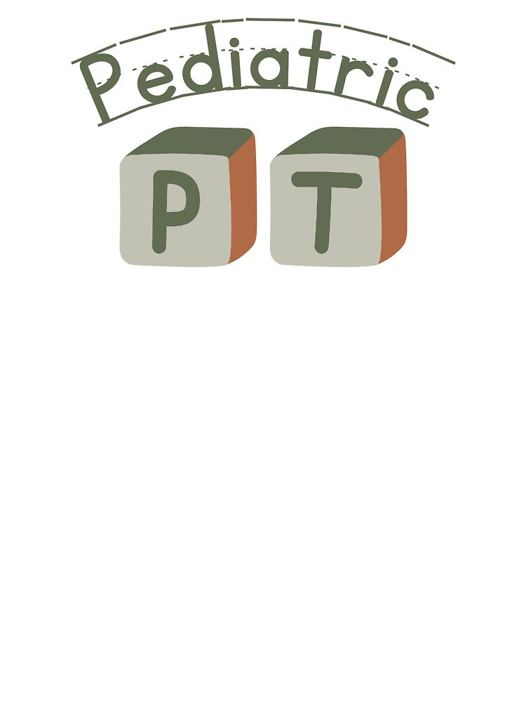 Green Pediatric Physical Therapist- Blocks by eneville1015
