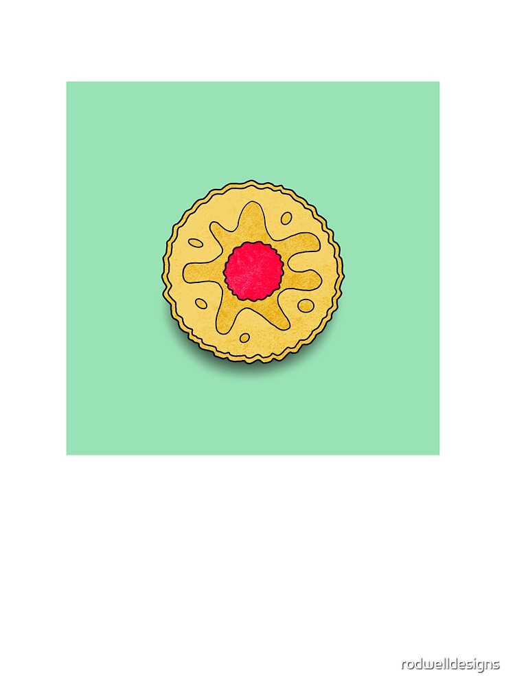 Jammy Biscuit - Turquoise by rodwelldesigns