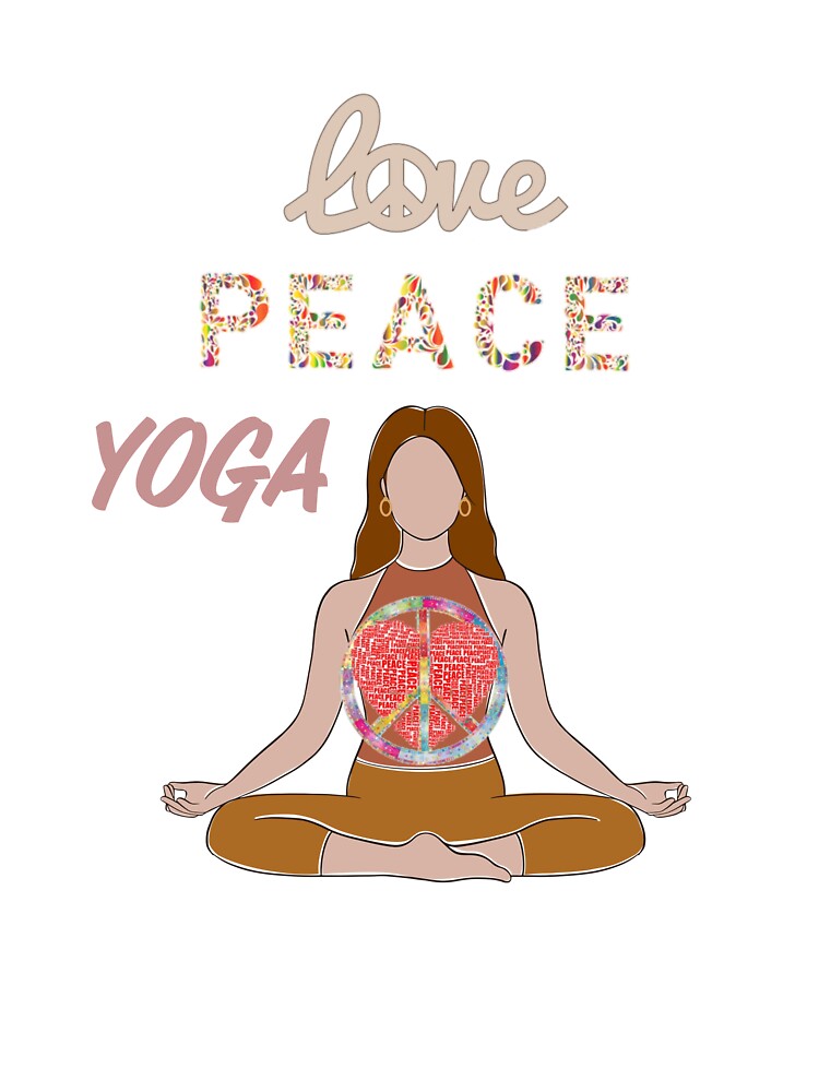Love Peace Yoga by Umerchatha444
