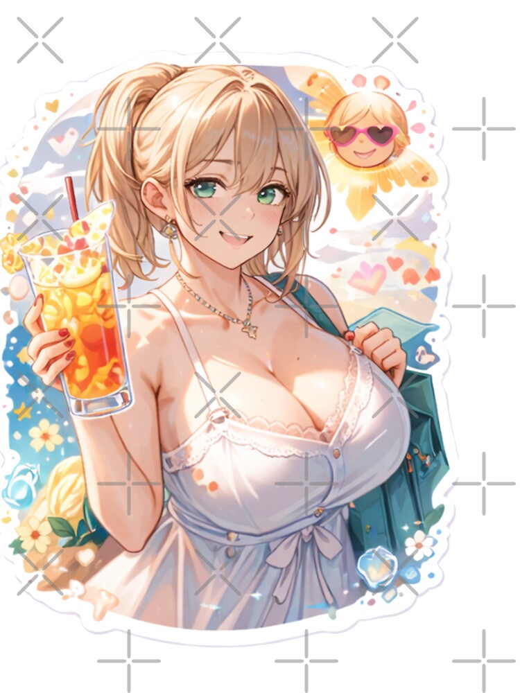 Cute Anime Girl Waifu Kawaii by Ericks0087