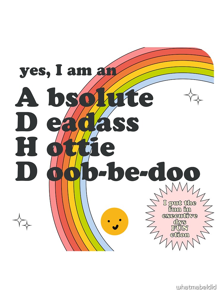 ADHD absolute deadass hottie by whatmabeldid