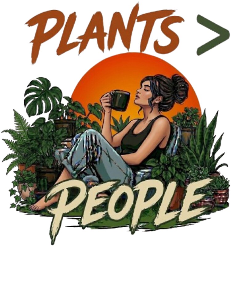 Plants> People: Relaxing Urban Jungle Aesthetic by Northern Glow Art