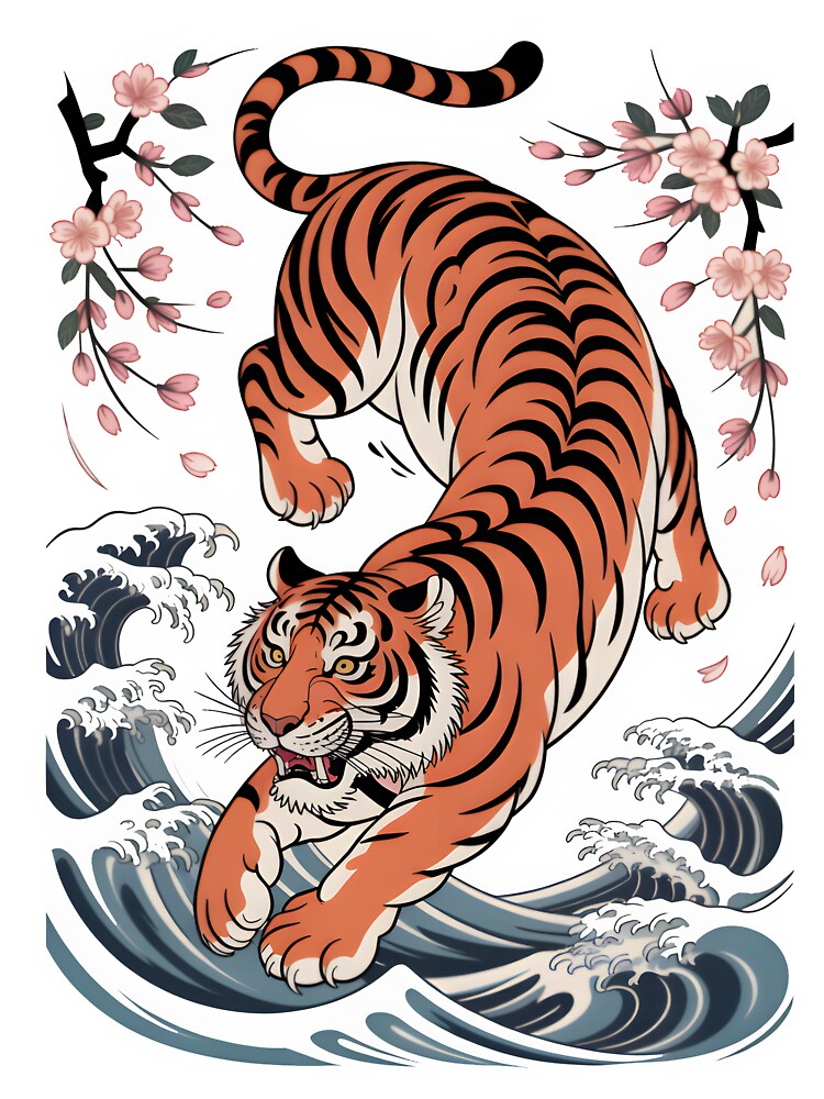Vintage Tiger by glamsirenshop