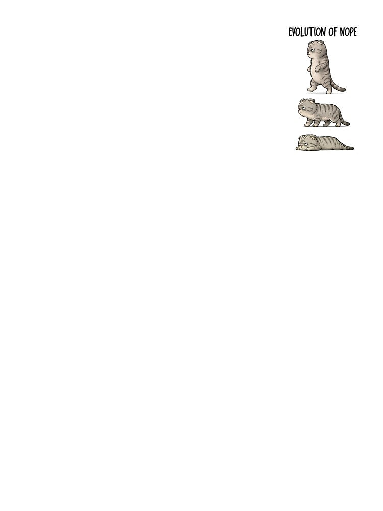 Evolution of Nope by YeeveMak