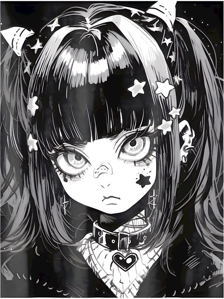 Anime Girl Soft Grunge Waifu Kawaii Gothic Girlpng by MarkemStudio