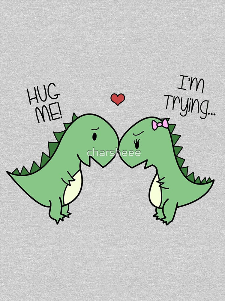 Dino Love! (Hug Me!) by charsheee