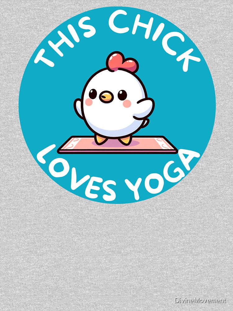 Funny Chicken Yogi by DivineMovement