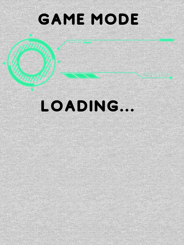 Game mode loading - Text based design illustration - Black text by Nemesiscrowd