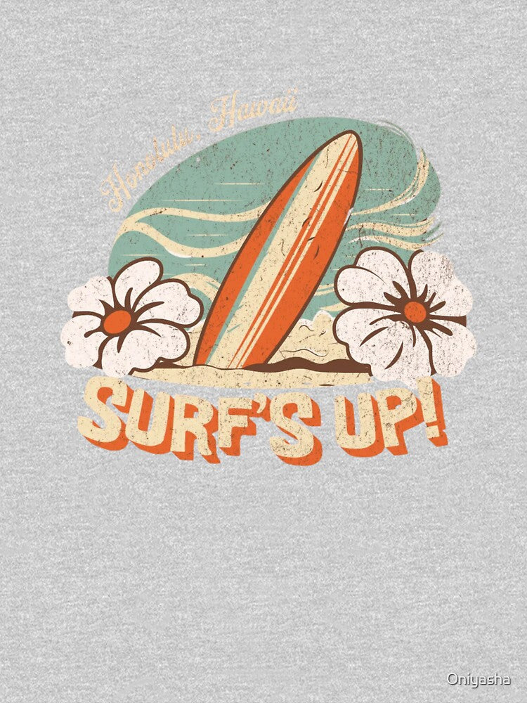 Hawaii Surfing Honolulu Beach Surf by Oniyasha