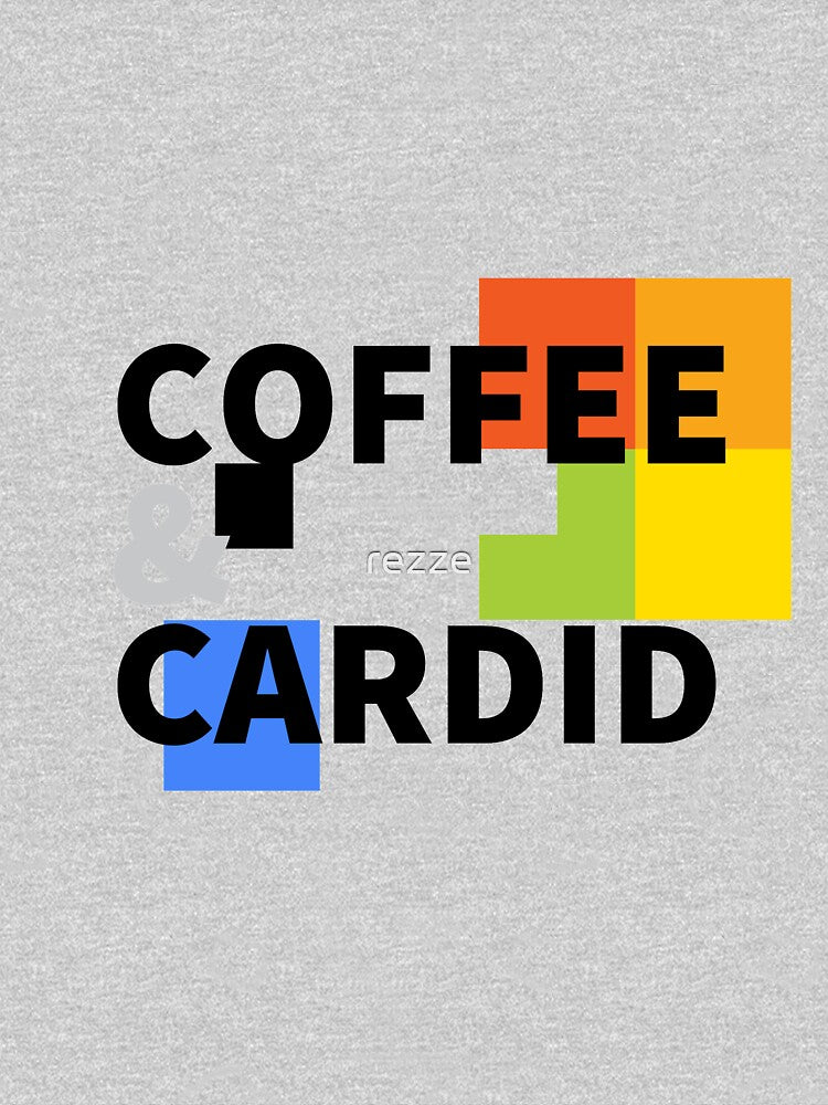 COFFEE & CARDID - Workout - fitness apparel by rezze