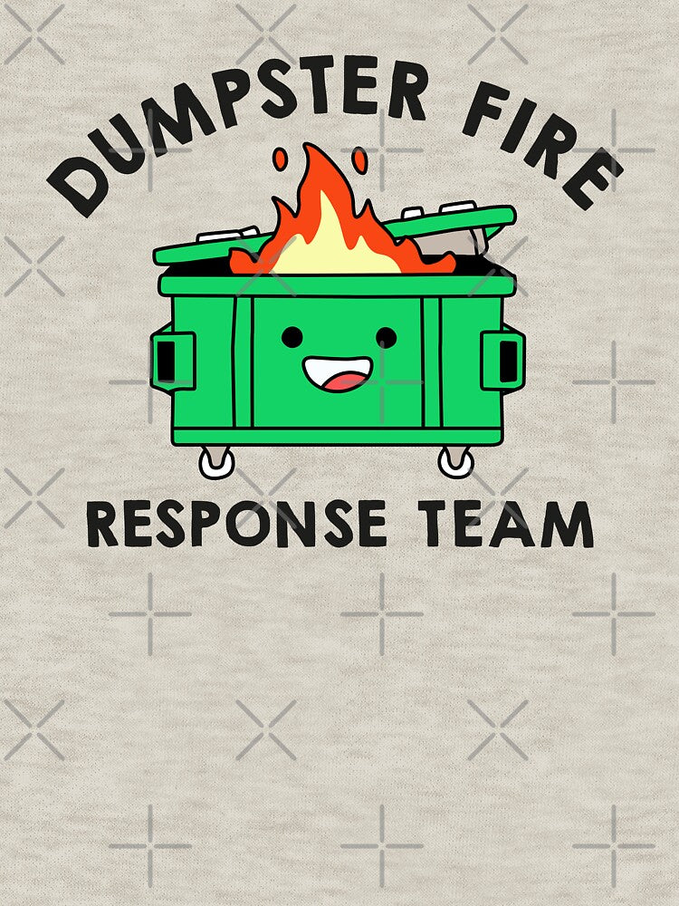 Dumpster Fire Response Team by NQArtist