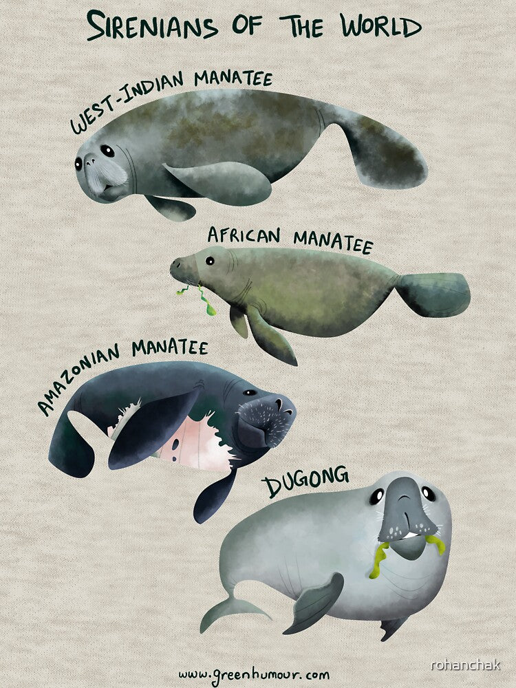 Sirenians of the World by Green Humour
