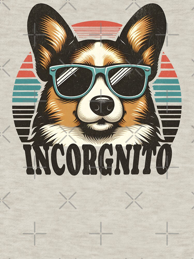 Incorgnito - Incognito Corgi Retro by BeansterNL