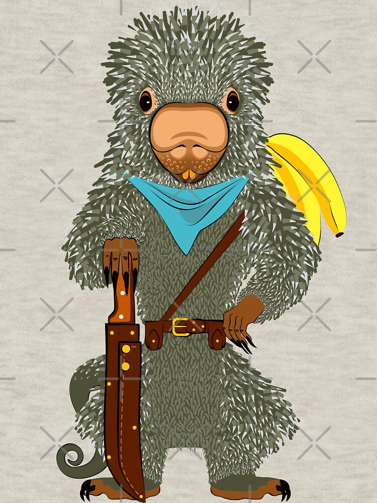 Porcupine Banana Hunter by lents