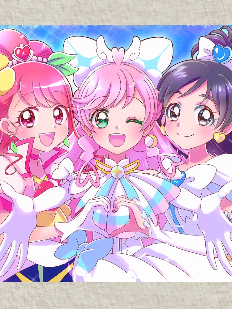 Futari wa Precure, Healin'Good♥Precure, Hirogaru Sky! Precure, Precure All Stars, Yukishiro Honoka, Cure White, Cure Grace, Hanadera Nodoka, Nijigaoka Mashiro, by AbominationShop