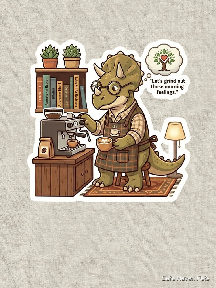 Morning Brew Dinosaur by Safe Haven Pets