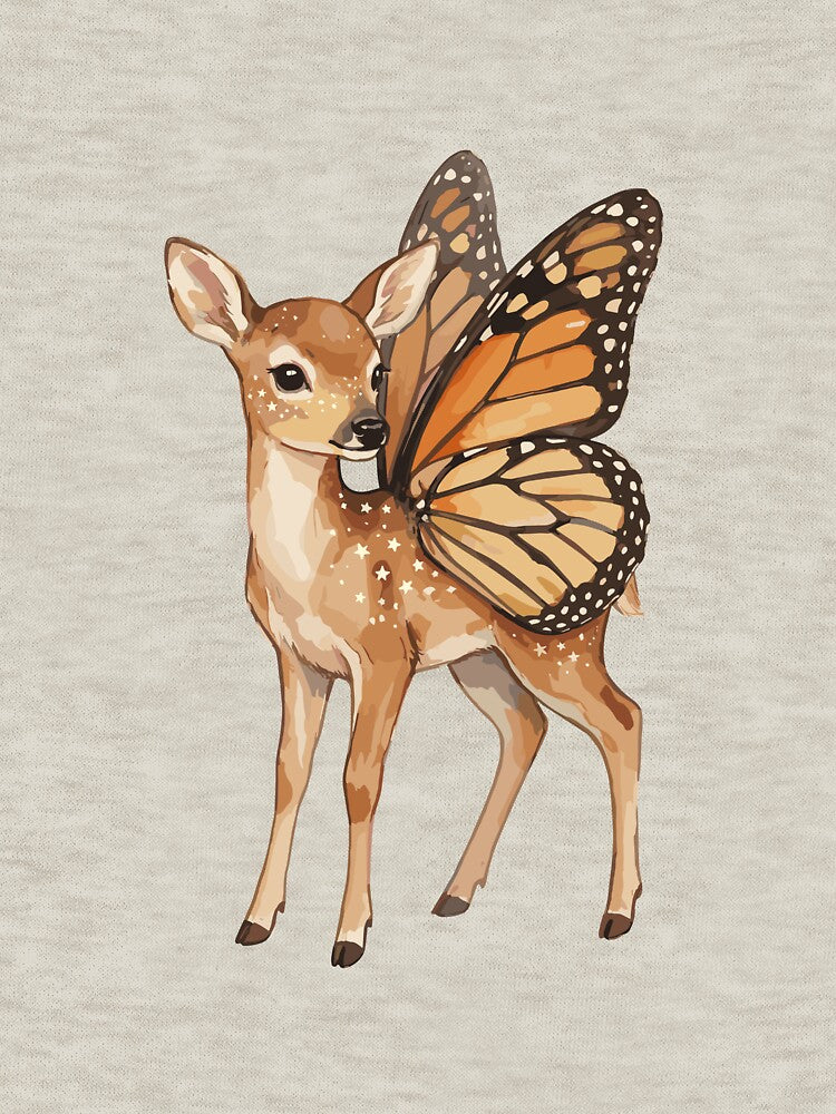 Fairycore Aesthetic: Flutterdeer Sprite by bapupa