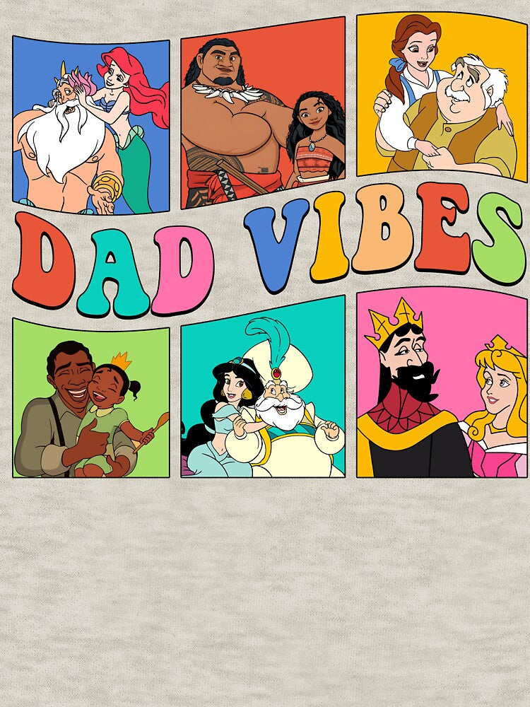Dad Vibes Father's Day Gift For Dad Family Matching by WeronikaBurn