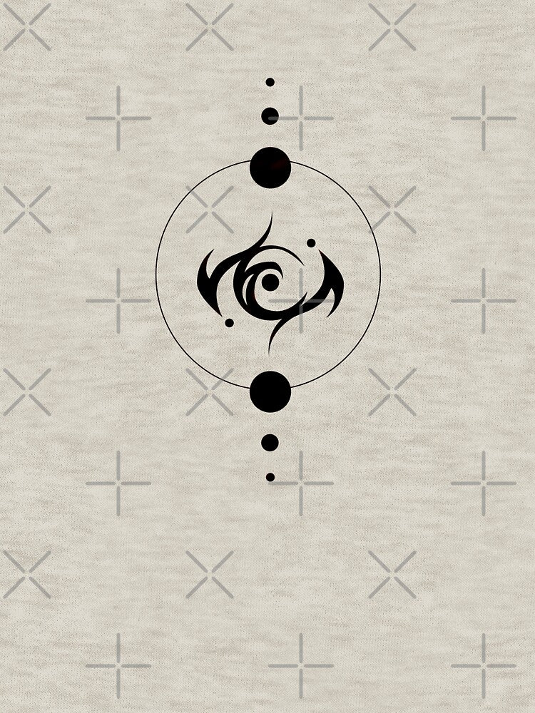MOON YIN YANG MINIMALIST DESIGN by AESNNARTE