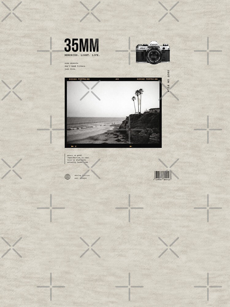 Vintage Film Camera Aesthetic 35MM Poster | Analog Photography Minimal Design | Retro Camera Art Print by Sanika arts