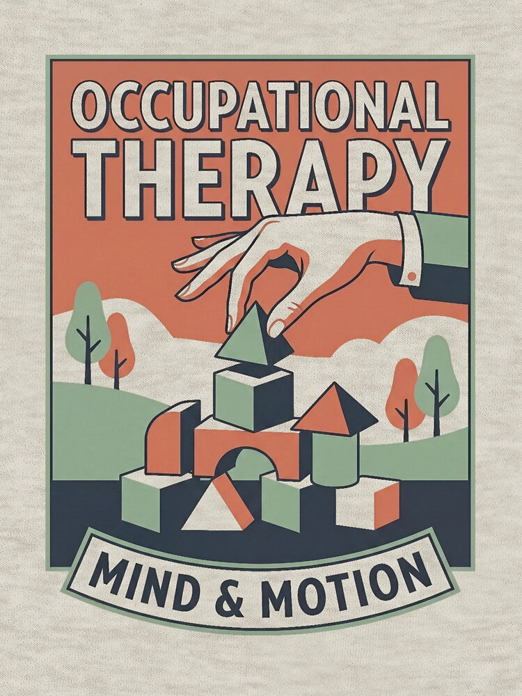 Occupational Therapy Vintage Art Mind And Motion by Lucysthoughts