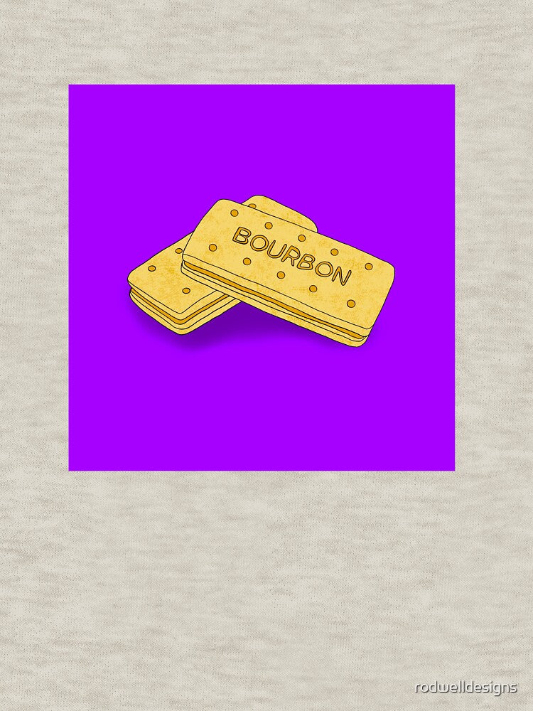 Bourbon Biscuit - Purple Backdrop by rodwelldesigns
