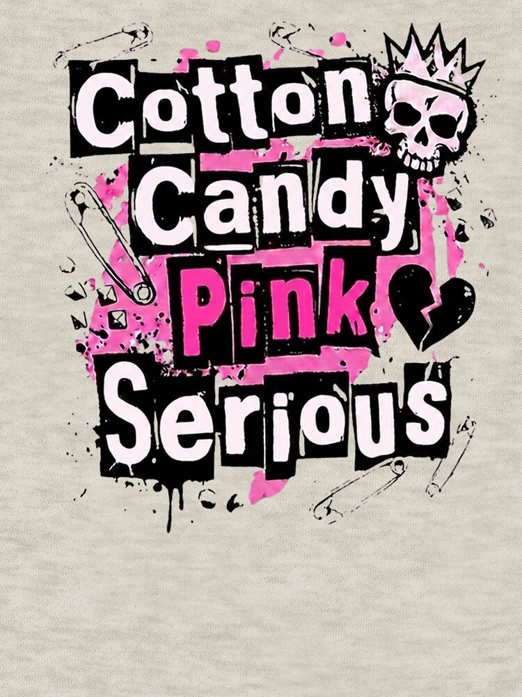 Cotton Candy Pink Serious Punk by krowmero