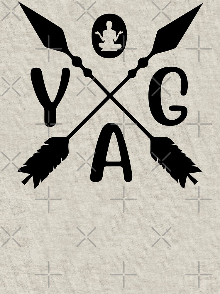 Yoga Quote Yoga Lettering Ethnic Tribal by SoccaTamam