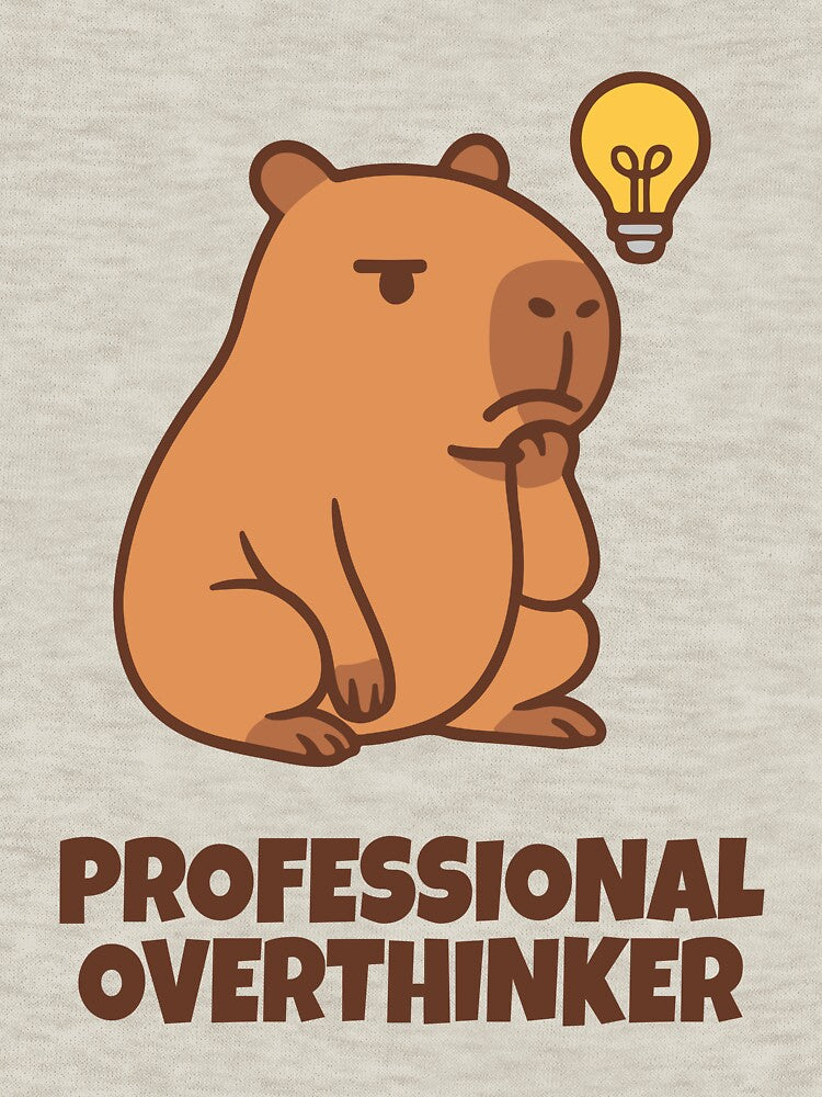 Professional overthinker by RatArt Designs