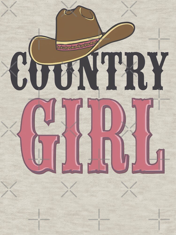 Country Girl Cowgirl Hat by PamLeeDesign