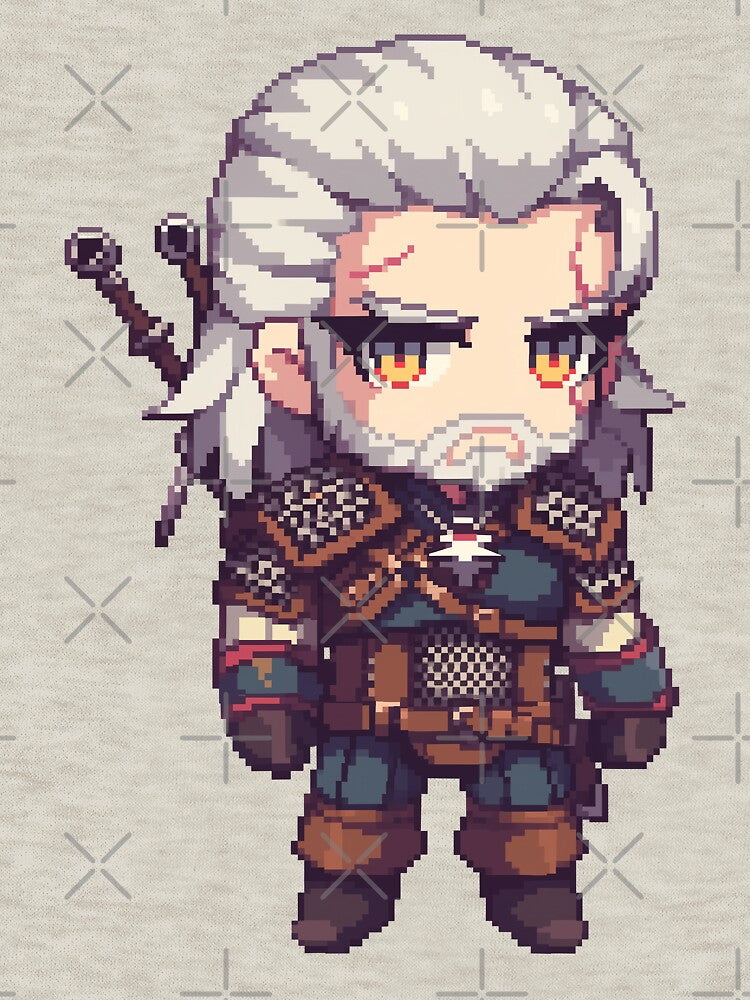 Geralt Sprite by SchellStation