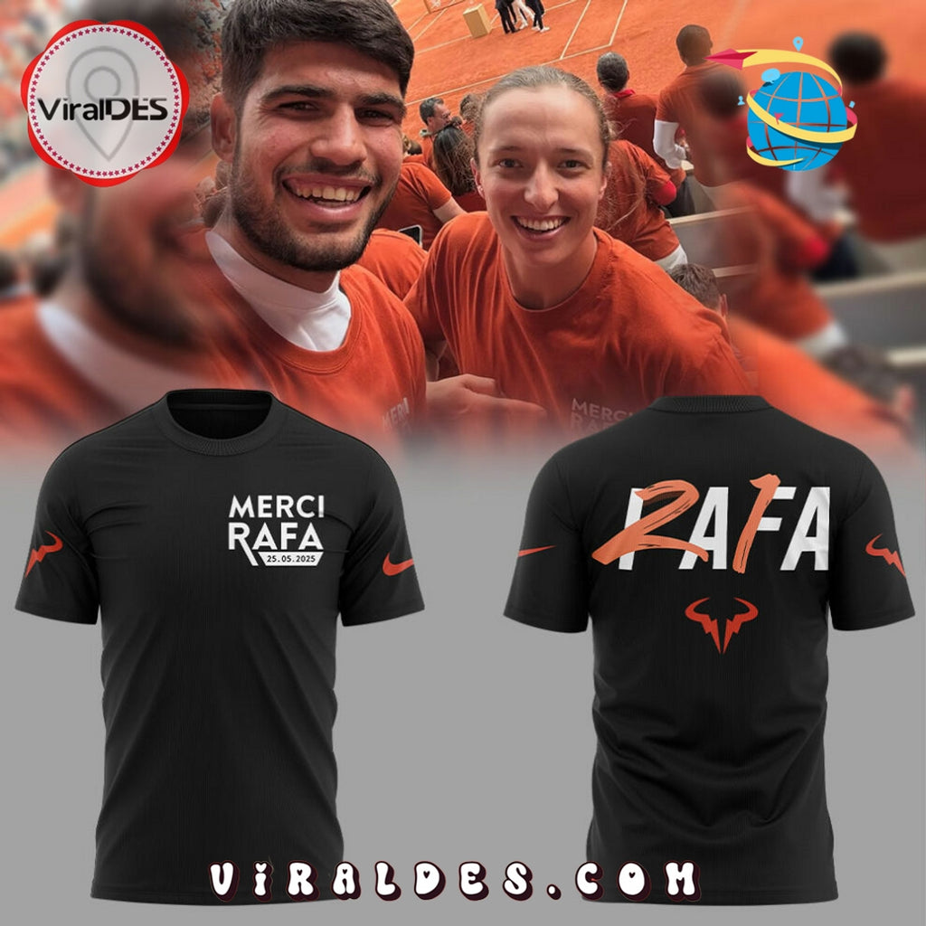 Rafael Nadal Limited Edition 2025 Black Hoodie