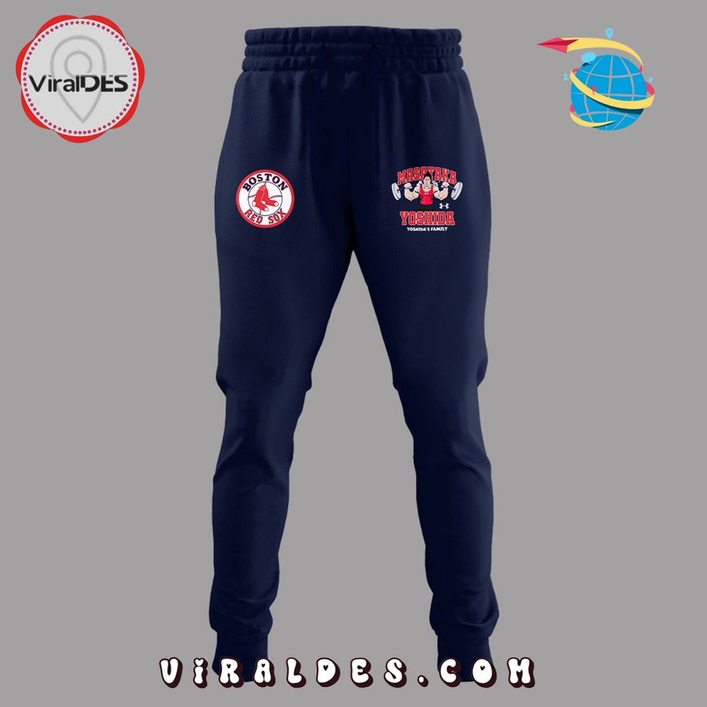 Red Sox x Masataka Yoshida’s Family Navy Hoodie, Long Pants
