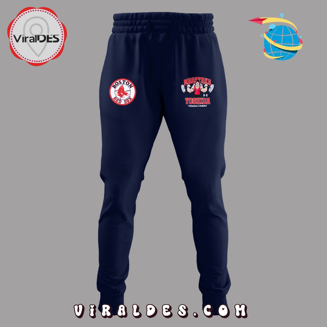 Red Sox x Masataka Yoshida’s Family Navy Hoodie, Long Pants