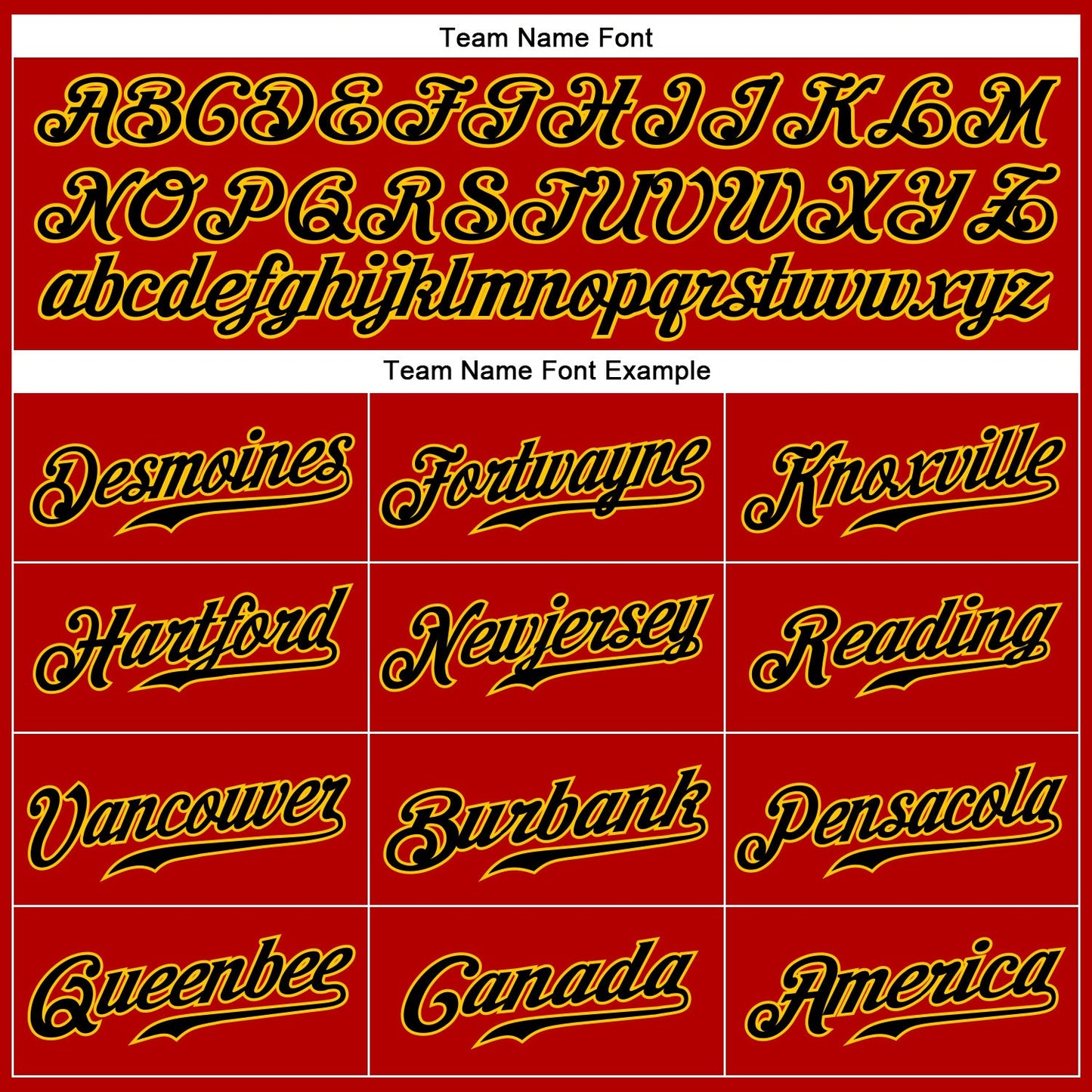 Custom Red Black Pinstripe Black-Gold Authentic Baseball Jersey