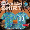 Rocket City Trash Pandas Hawaiian 2025 Baseball Jersey
