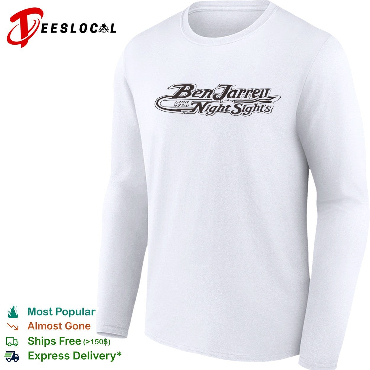 Ben Jarrell and The Night Sights Band Music shirt