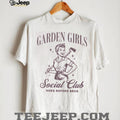 Garden Girls Social Club Hoes Before Bros Retro Style T shirt