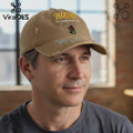 Rush Fifty Something 2027 Tour Embroidered Distressed Baseball Cap