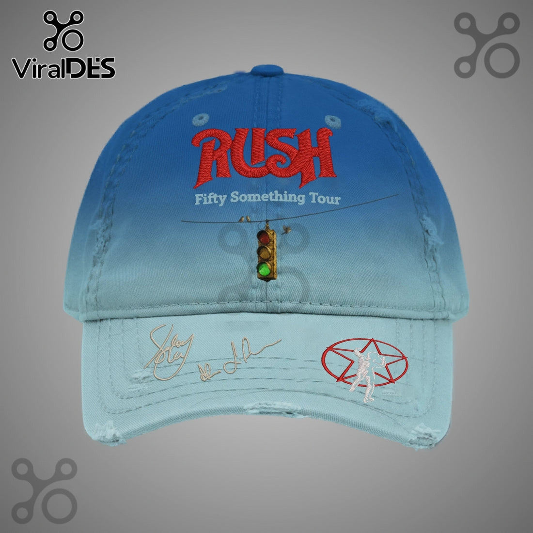 Rush Fifty Something Tour Dates 2026 Music Band Graphic Baseball Cap