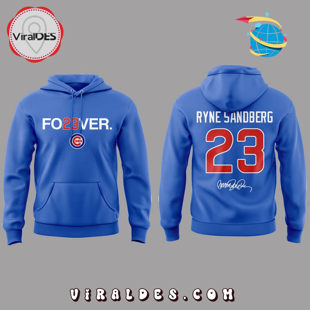 Ryne Sandberg 1959 – 2025 Signatures Hoodie, Long Pants