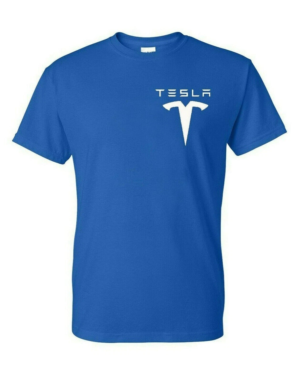 Tesla Motors Emblem T-Shirt Unisex Cotton Tee 9 Colors New Casual Crew Neck