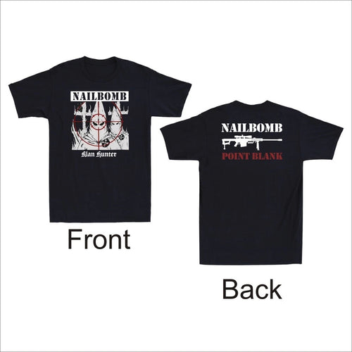 "Klan Hunter" Point Blank Band 1995 Metal Vintage Men's Short Sleeve T-Shirt