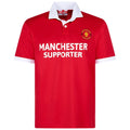 Manchester Men’s  Football Supporter Short Sleeve Shirt retro shirt S to 5XL
