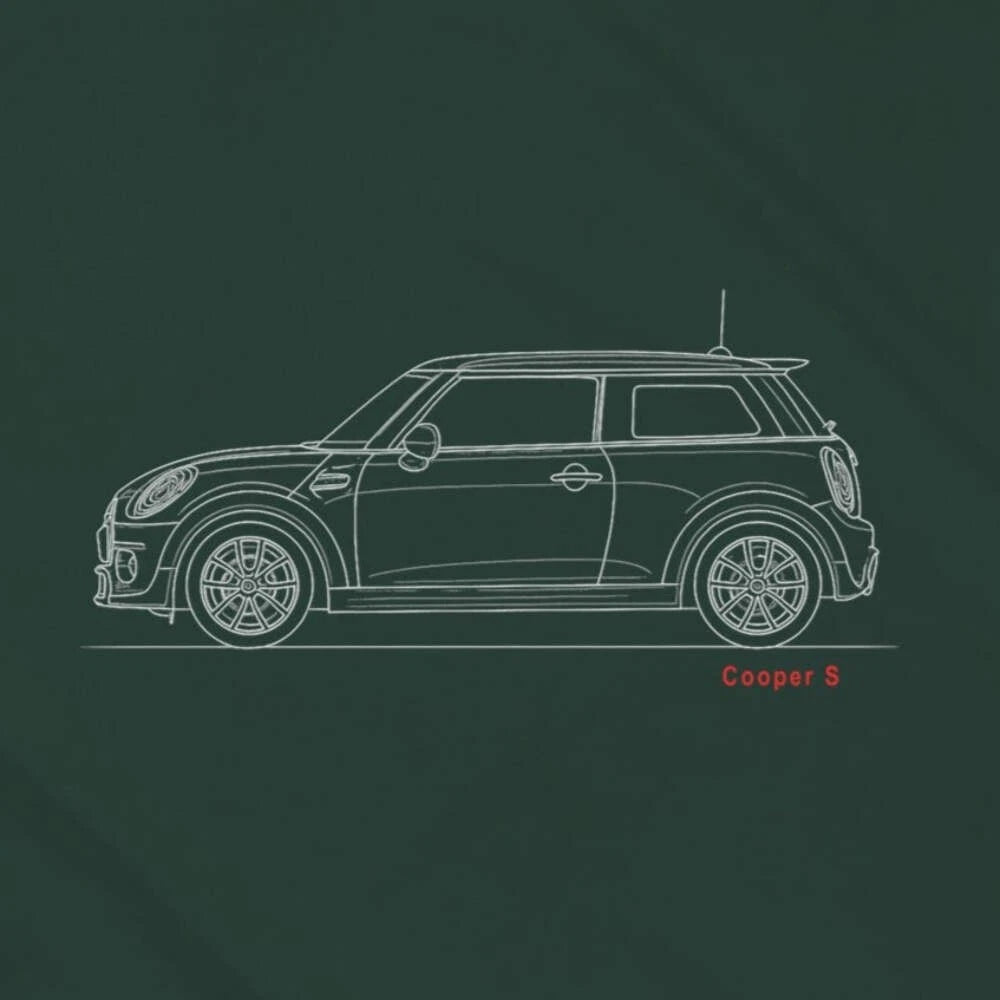 Cooper S T-Shirt An inspired design for a Mini Cooper S driving enthusiast tee