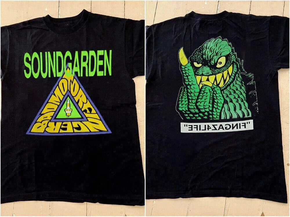 1992 Soundgarden Concert Tour T-Shirt, Vintage Soundgarden ’92 Music Tour Shirt