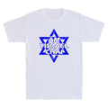 Am Yisrael Chai Israel Star of David Stand With Israel Vintage Men's T-Shirt Tee