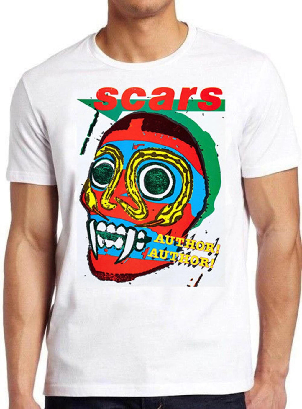 Scars Author Author Post Punk Rock Retro Music Gift Tee T Shirt 2390