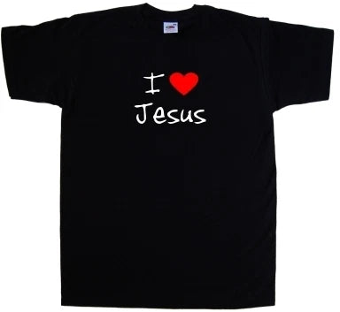 I Love Heart Jesus T-Shirt