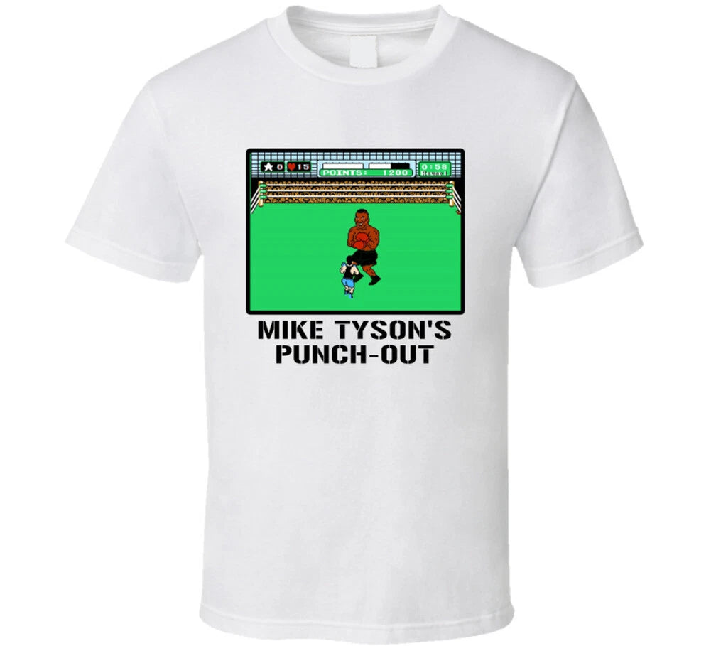 Mike Tyson's Punch Out Video Game Classic Retro Fan T Shirt